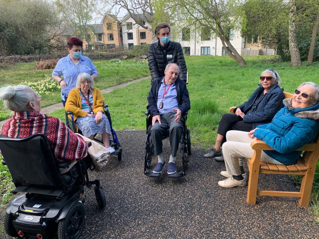 Grange Hall care home residents