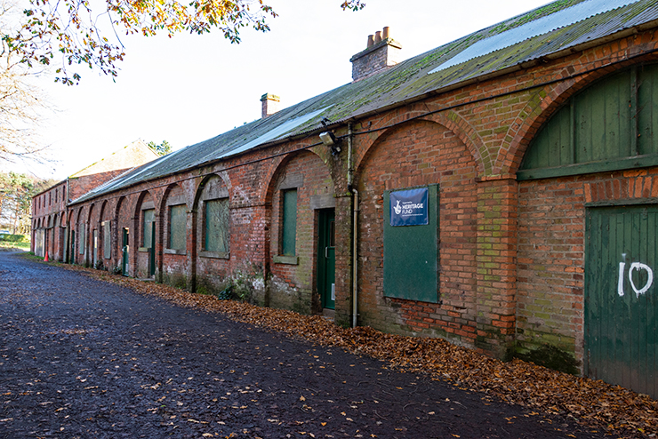 Exterior view of Silverburn Flax Mill