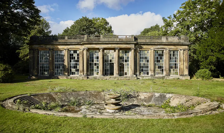 The Camellia House at Wentworth Woodhouse. The Camellia House at Wentworth Woodhouse.