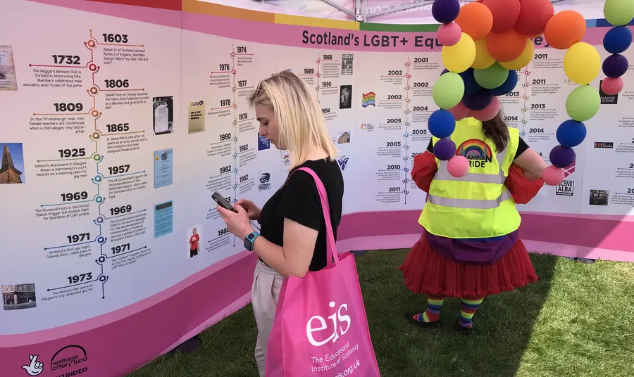 Scotland's pride in focus Scotland's pride in focus