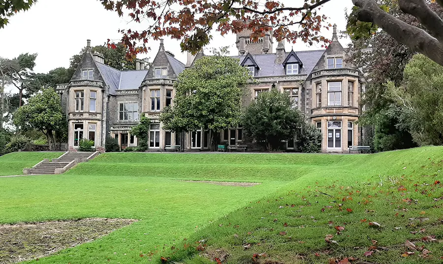 Heritage Emergency Fund lifeline for Insole Court A large mansion with lawn in front
