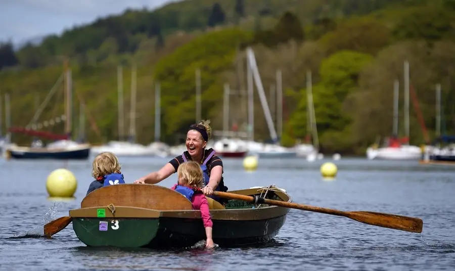 25 Years of National Lottery love for Britain's Great Outdoors Rowing at Fell Foot