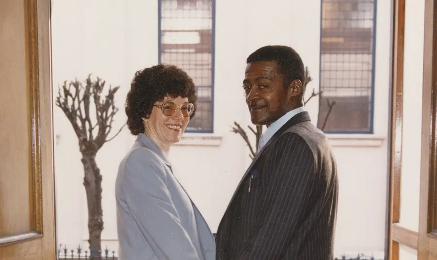 The Colour of Love in 1940s-1970s Nottinghamshire Mixed-race couple