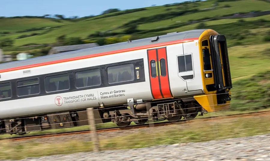 A Transport for Wales train A Transport for Wales train