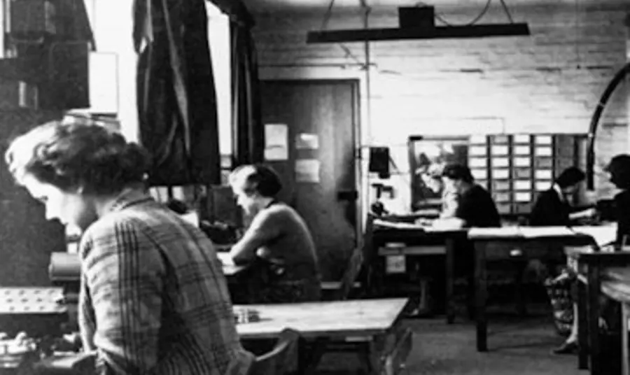 An archive image from Bletchley Park An archive image from Bletchley Park