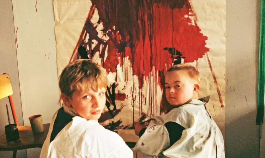 Image of two children who were patients at Hensol Image of two children who were patients at Hensol