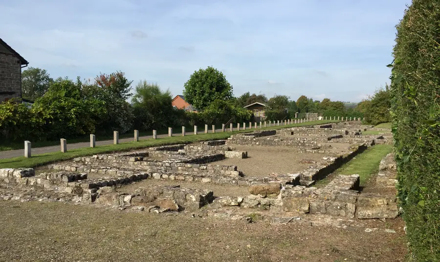 Monmouthshire Gets Ready To Go Roman The Roman town of Caerwent, Monmouthshire