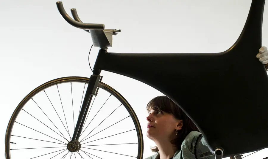 Monocoque Bicycle from the National Museums Scotland Collection Monocoque Bicycle from the National Museums Scotland Collection
