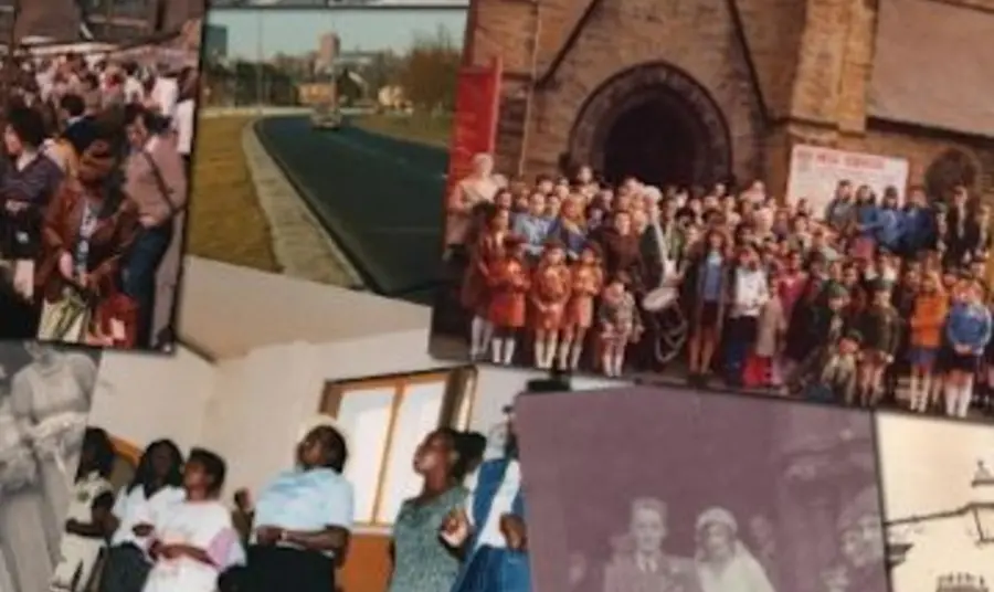 Collage of images relating to the Our Broomhall project Collage of images relating to the Our Broomhall project