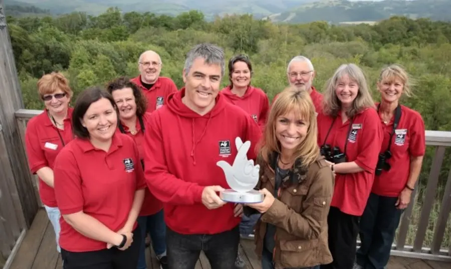 Dyfi Osprey Project wins award Dyfi Osprey Project wins award
