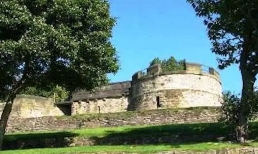 Battlements in Wharton Park, Durham Battlements in Wharton Park, Durham