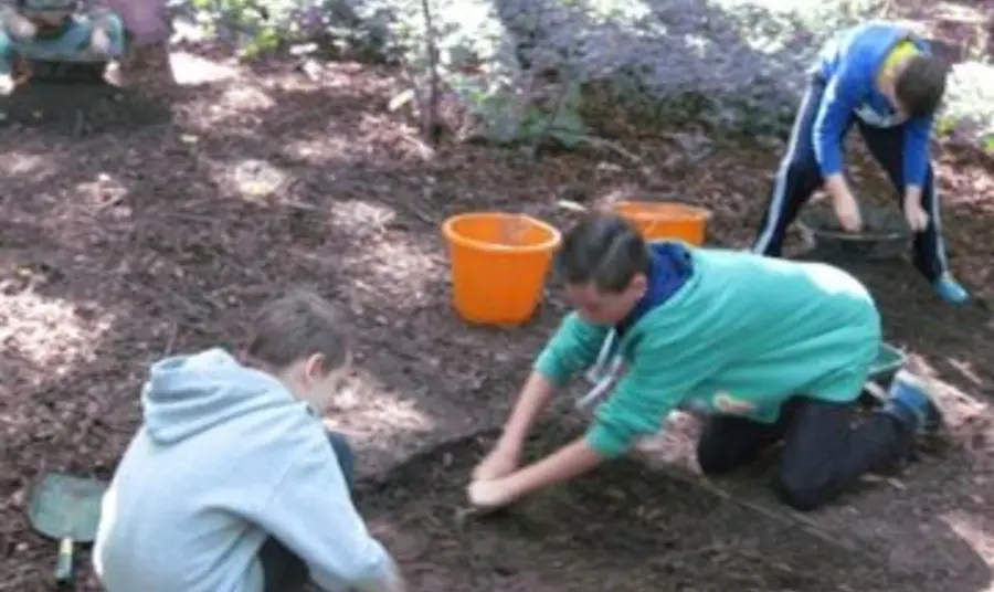 Bolton-on-Swale St. Mary’s Primary Church of England School children, unearthing the past Bolton-on-Swale St. Mary’s Primary Church of England School children, unearthing the past