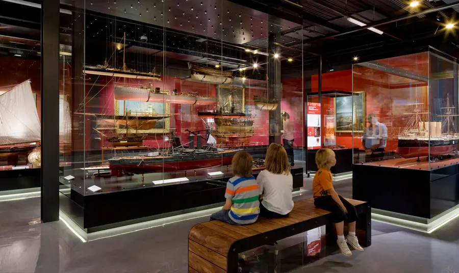 National Museums at Chatham - No 1 Smithery Inside Chatham Historic Dockyard