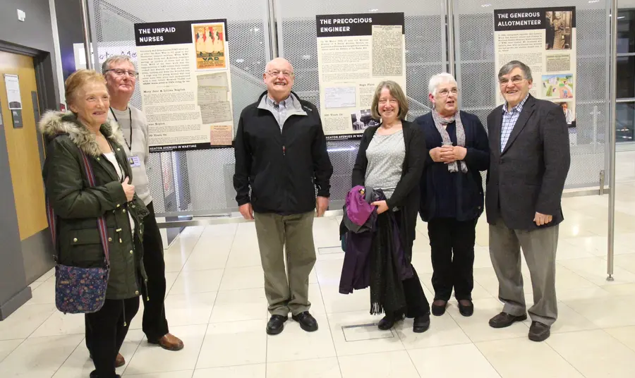 Heaton Avenues in Wartime Visitors at the Heaton Avenues exhibition