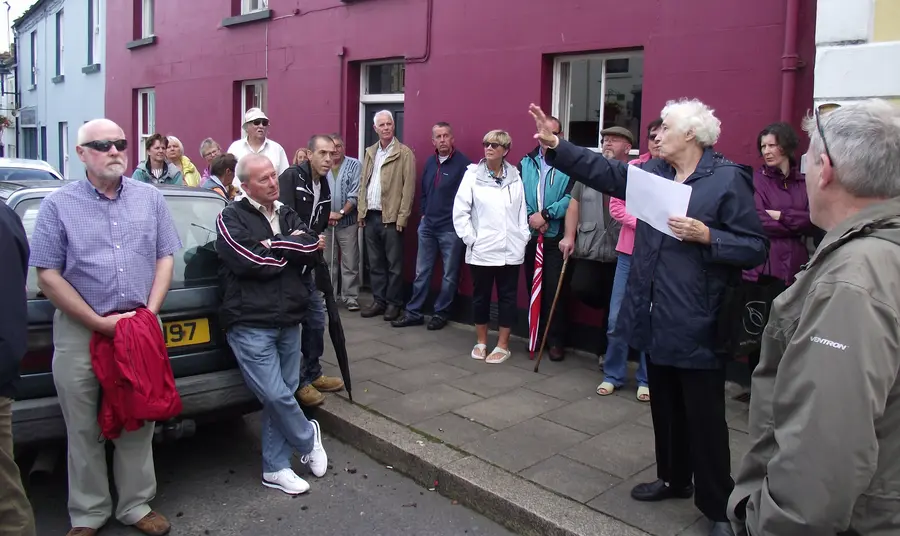 Killyleagh Remembers Zena McAllister leads a First World War walking history trail in Killyleagh