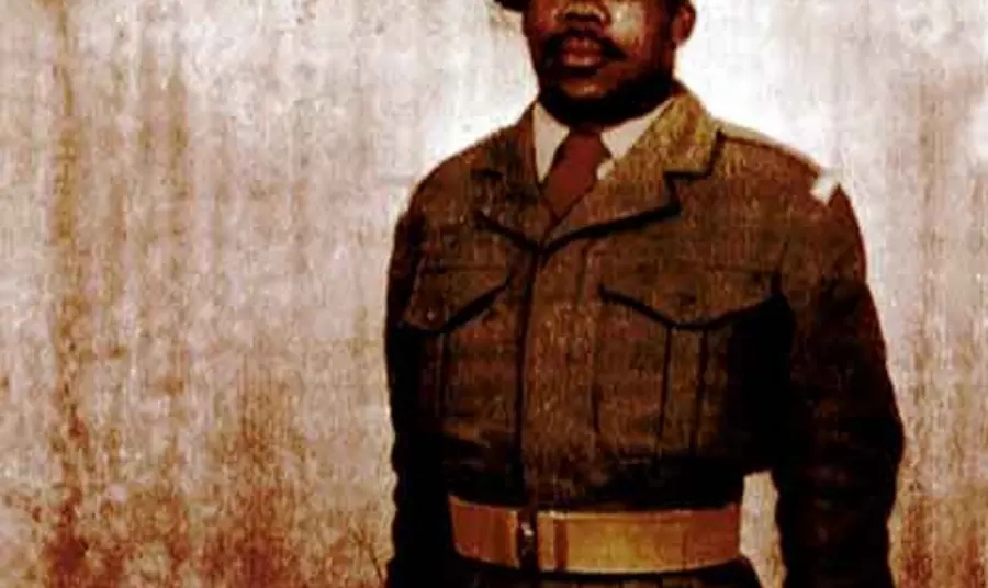 Hadhari Oral History Project Archive image of a male service personnel