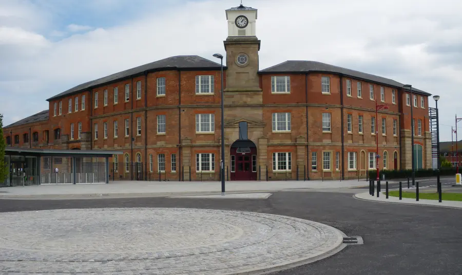 Derby College - The Roundhouse Outside view of the Roundhouse in Derby