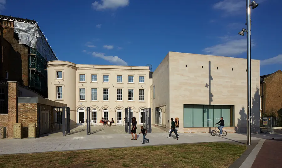 Raleigh Hall Development Outside view of the Black Cultural Archives