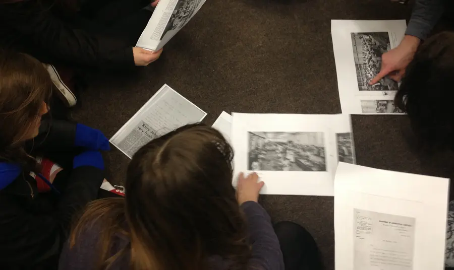 Lincoln War Stories Students researching the heritage of the Beechey family