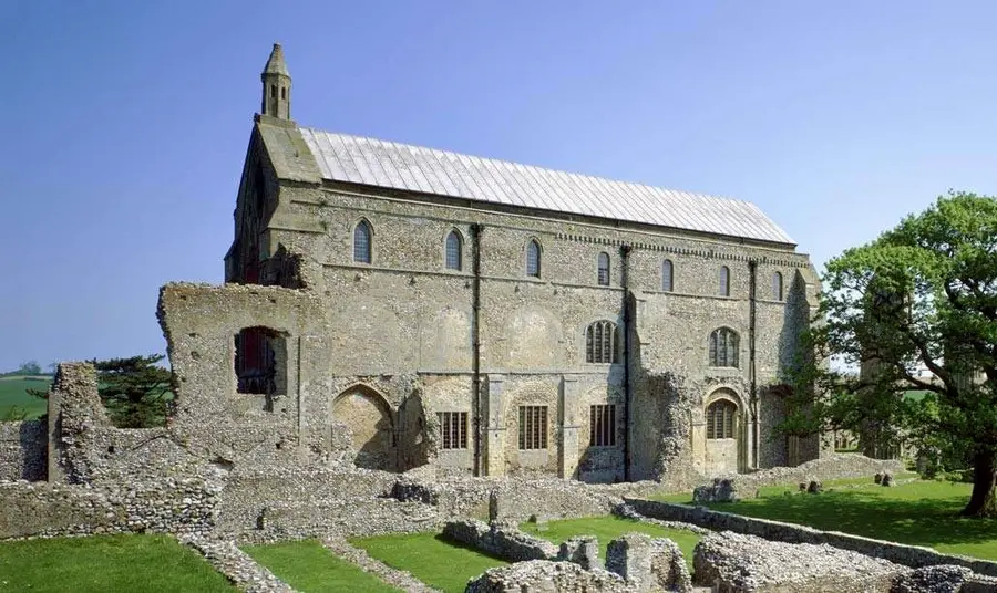 Binham Priory monastic ruins