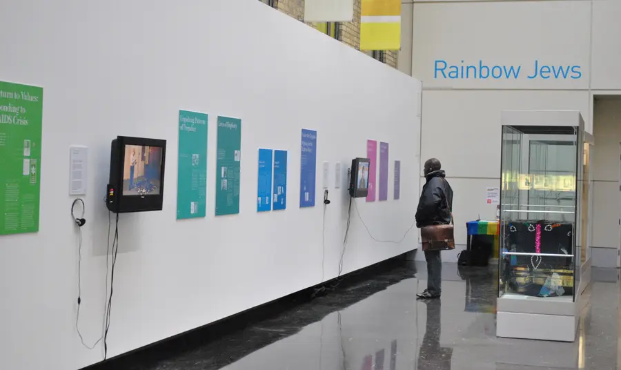 Rainbow Jews Rainbow Jews exhibition at the London School of Economics