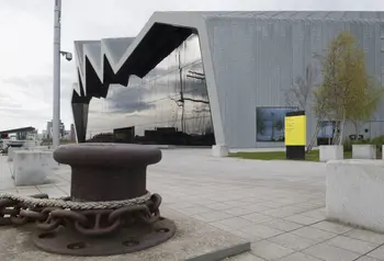 Empty Riverside Museum