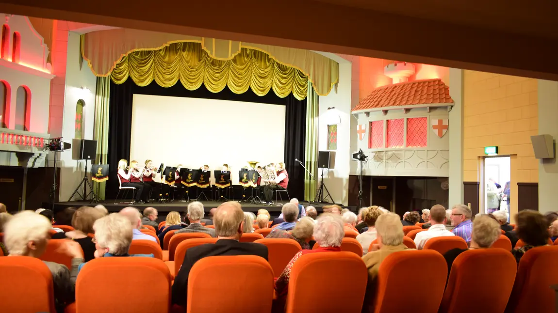 Lights, Camera, Action for Campbeltown's restored atmospheric Picture House The main auditorium with the Campbeltown Brass Band entertaining the audience as the auditorium fills up