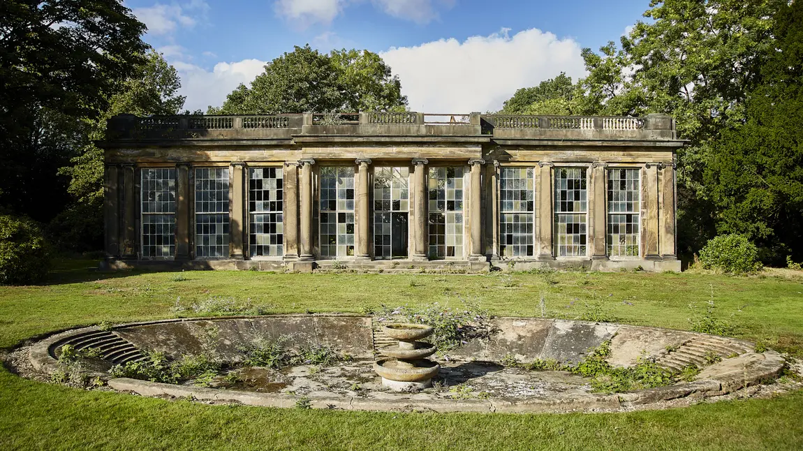 The Camellia House at Wentworth Woodhouse. The Camellia House at Wentworth Woodhouse.