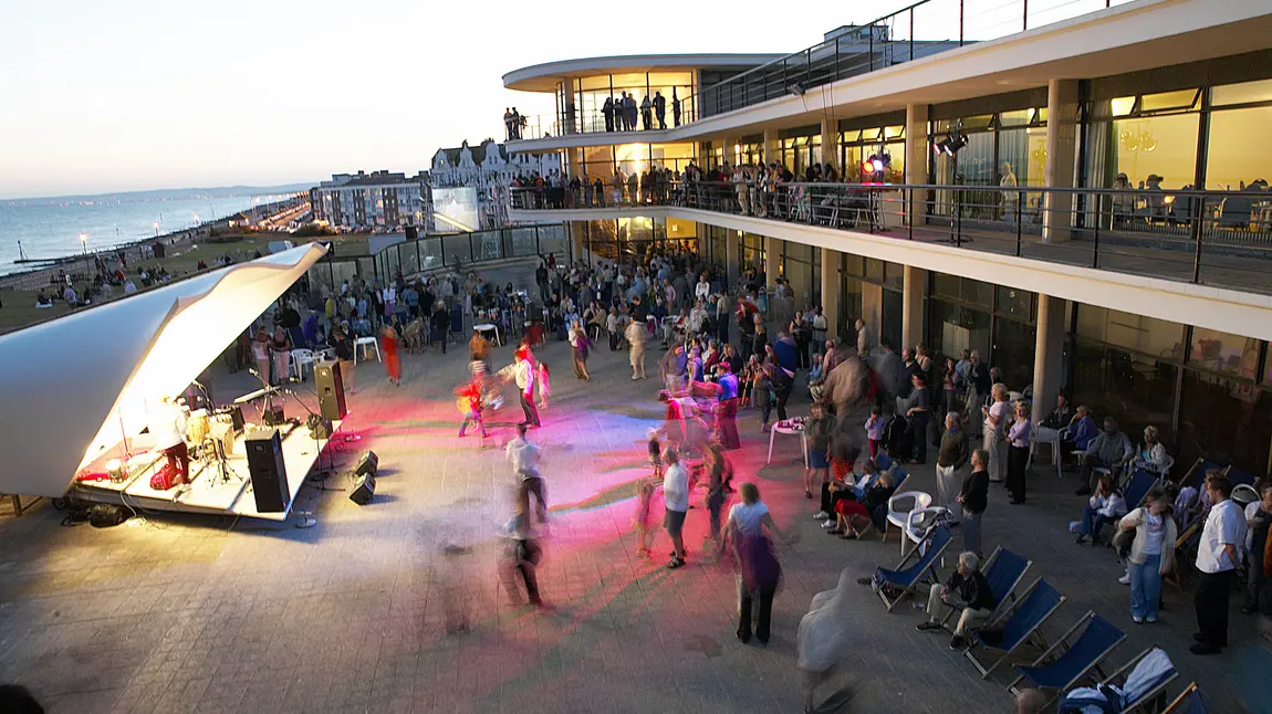 Pioneering loan fund opens De La Warr Pavilion, Bexhill-on-Sea
