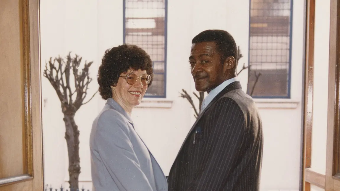 The Colour of Love in 1940s-1970s Nottinghamshire Mixed-race couple