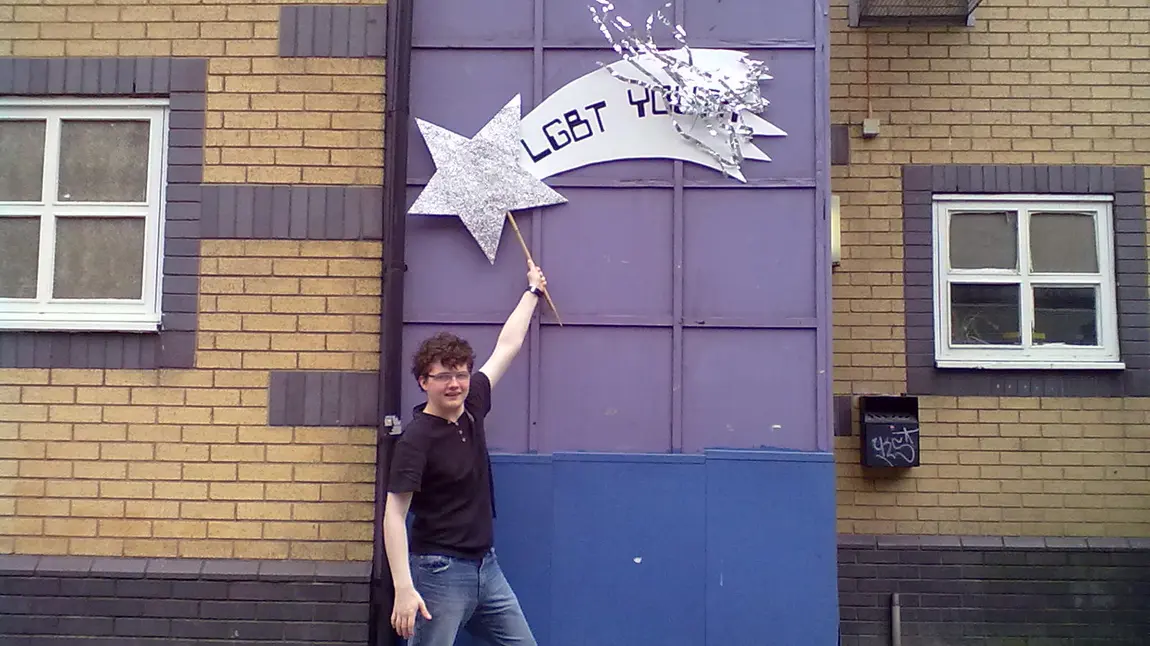 Why communities are essential to sharing the stories of Pride Boy with wand