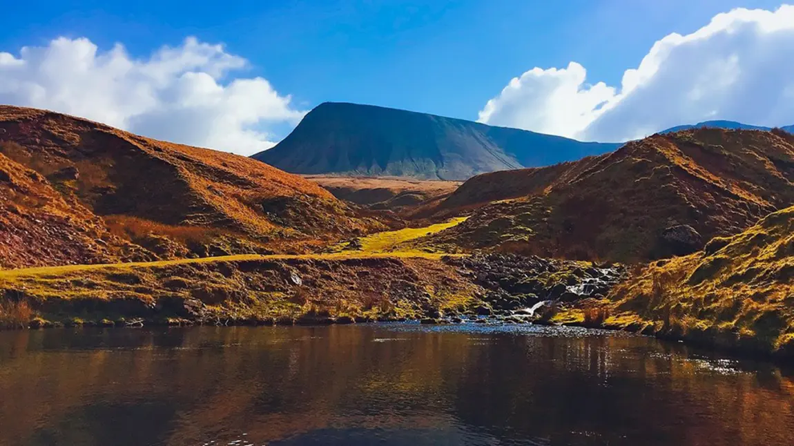 Capacity-building grants for environmental charities in Wales Brecon Beacon mountains and a lake
