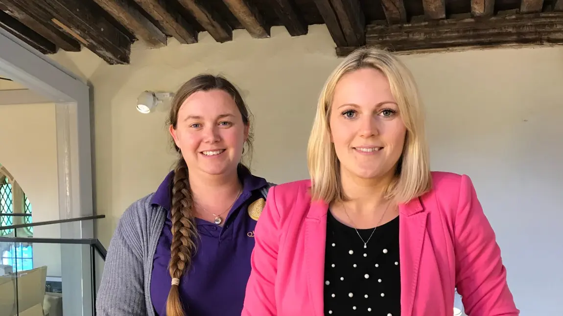 How a medieval church is supporting mental health in Ipswich Rebecca Herod and Kristina Brinkley