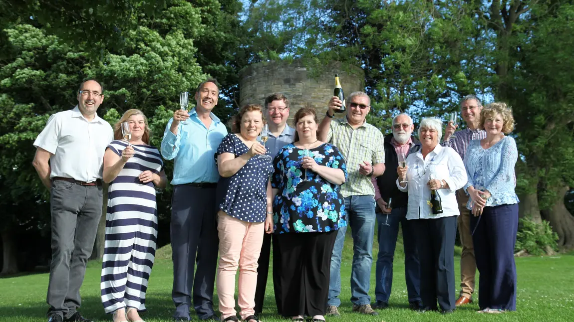 Gateshead's Chase Park secures Lottery windfall of just under £1million Friends of Chase Park celebrate the news of just under £1million National Lottery investment