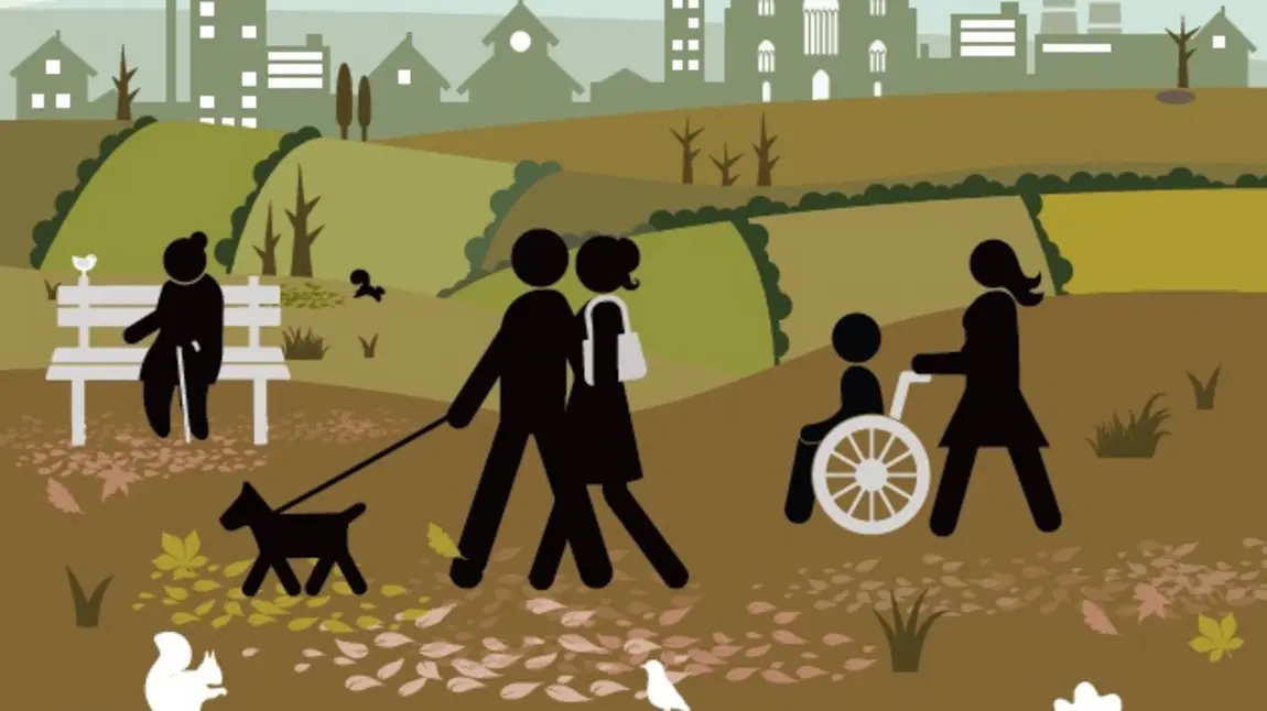 New natural heritage campaign ‘Yorkshire’s Back Garden’ launches The campaign flyer showing an image of Yorkshire's natural heritage in autumn