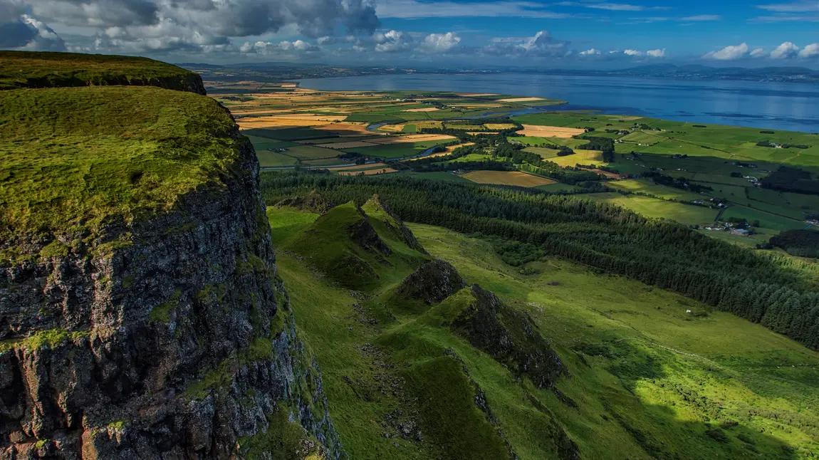Turning the tide: National Lottery helping to conserve our rivers, coasts and marine heritage Binevenagh and the Coastal Lowlands in Northern Ireland
