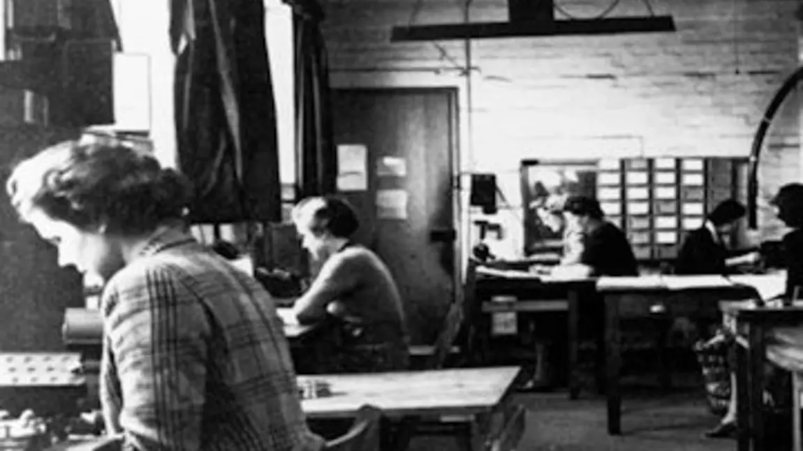 An archive image from Bletchley Park An archive image from Bletchley Park