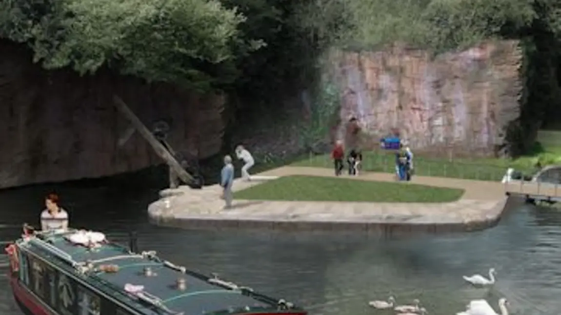 Visualisation of the Worsley Delph - part of the Bridgewater Canal redevelopment Visualisation of the Worsley Delph - part of the Bridgewater Canal redevelopment