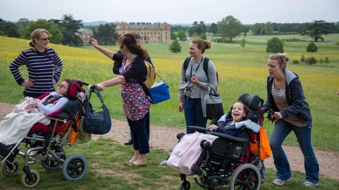 Changing lives: helping Rachel reach Stanley’s world Teachers, carers and children taking part in Potter and Ponder