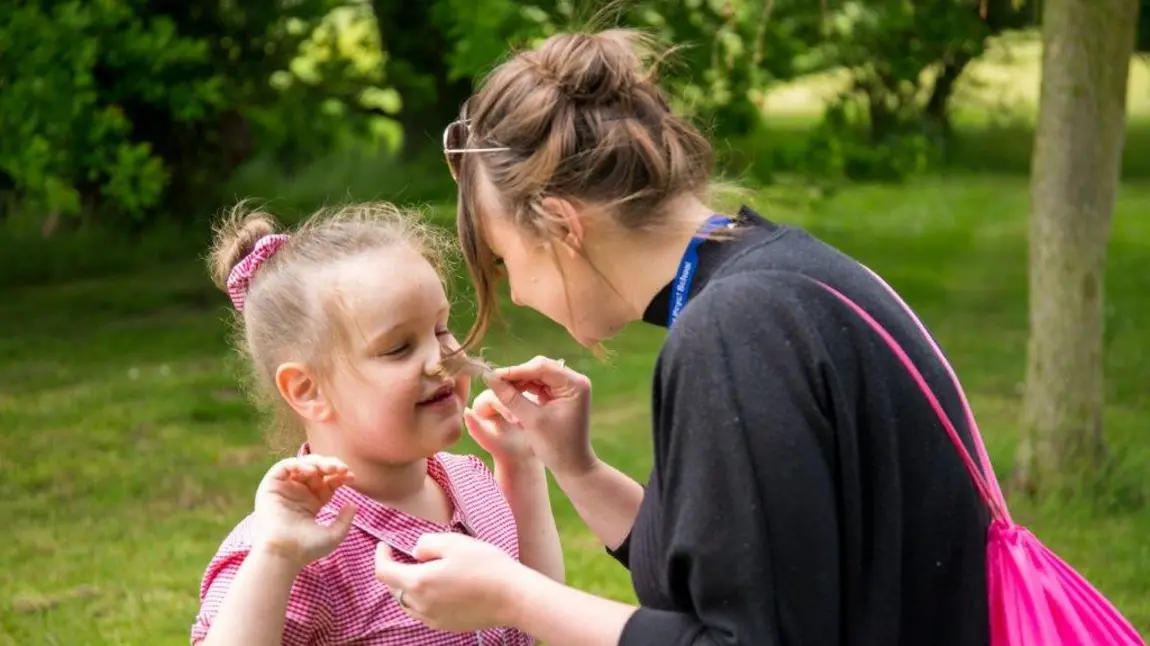 Changing lives: helping Rachel reach Stanley’s world A little girl discovers the outdoors through sensory activities