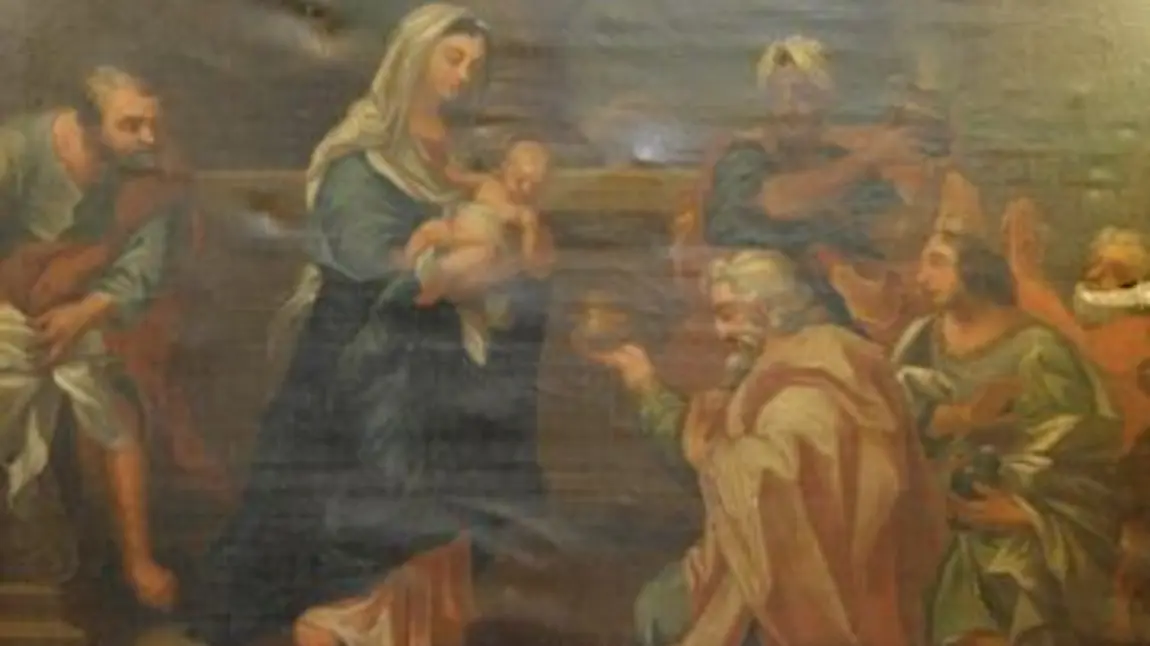 The Adoration of the Magi at St Peter's Church, Great Totham The Adoration of the Magi at St Peter's Church, Great Totham