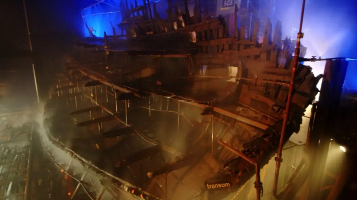 Henry VIII’s favourite warship Mary Rose fully revealed The hull of the Mary Rose ship
