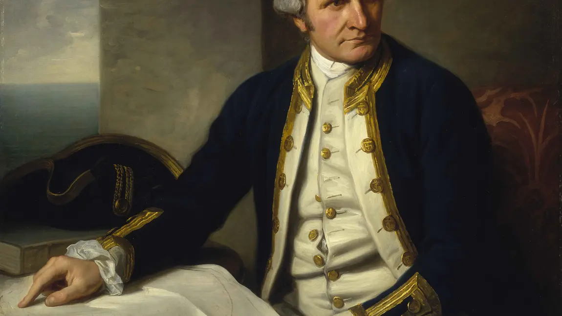 A portrait of Captain Cook A portrait of Captain Cook