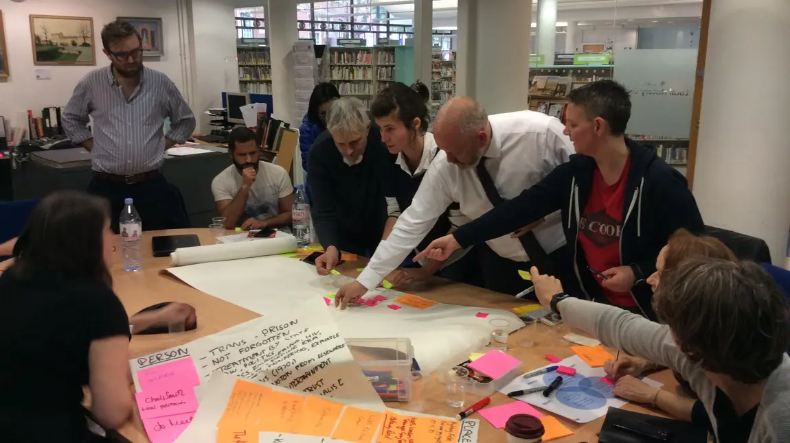 Activity session for Islington’s Pride: the LGBT+ Archive