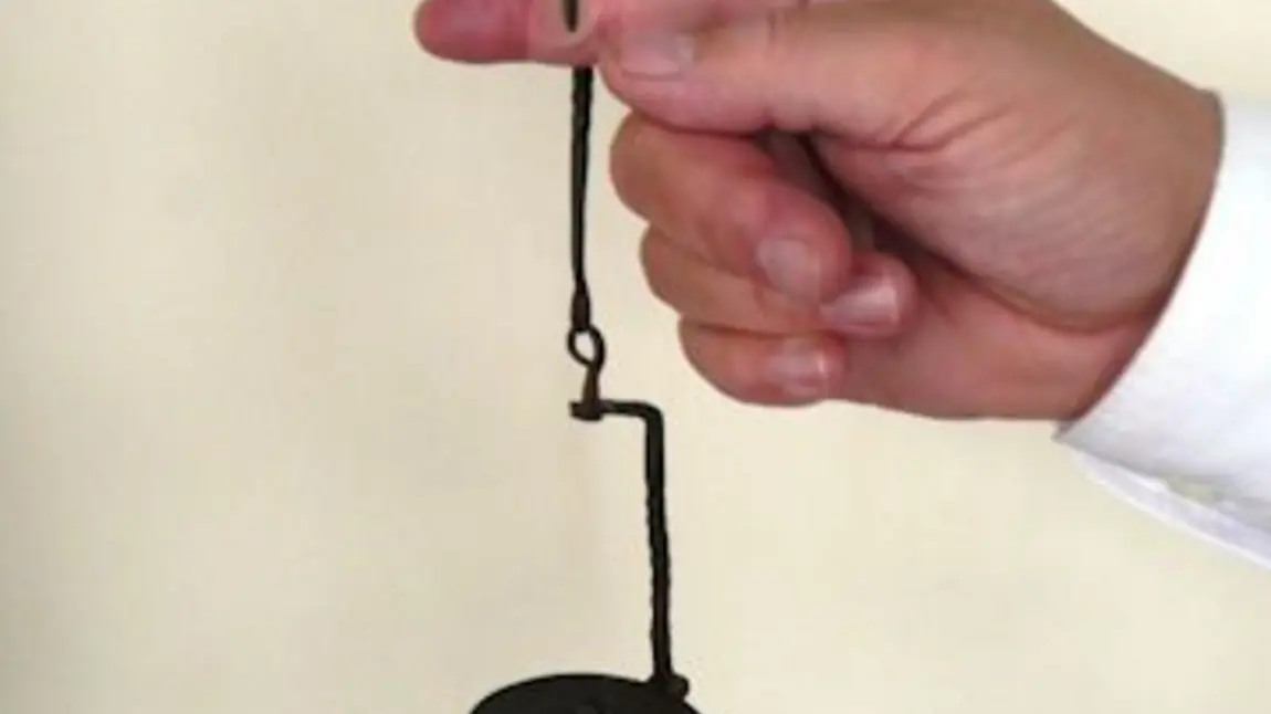 A Huguenot oil lamp A Huguenot oil lamp
