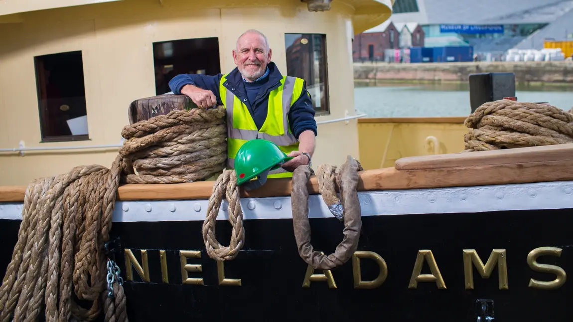 Changing lives: finding kindness on board the Daniel Adamson Dave Lowles on board the Daniel Adamson