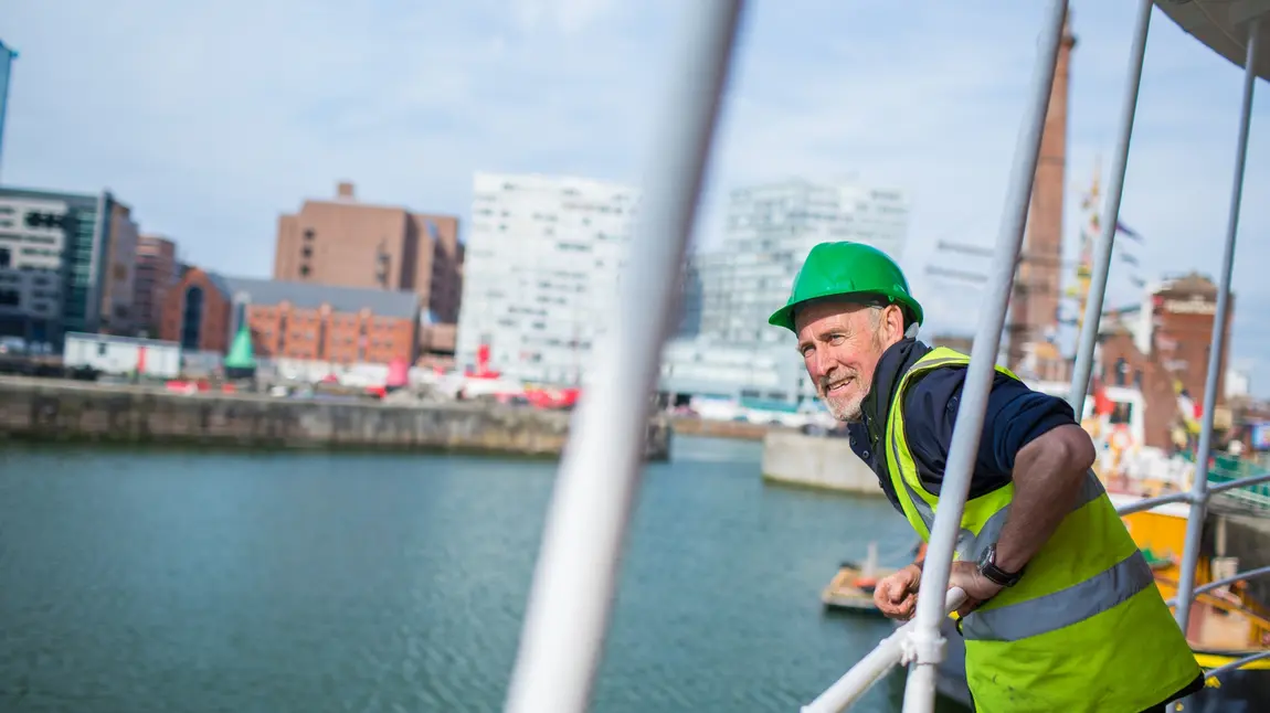 Changing lives: finding kindness on board the Daniel Adamson Dave on board the Daniel Adamson at Liverpool's Albert Dock