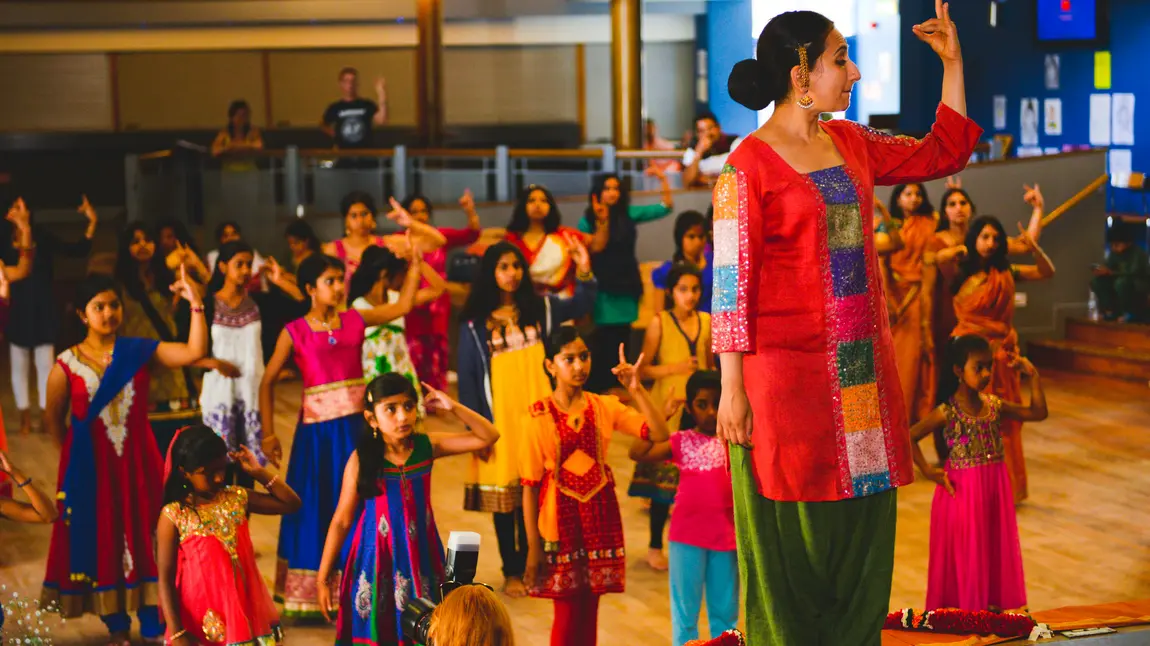 HLF embraces crowdfunding with new partnership programme Children learn a South Asian dance