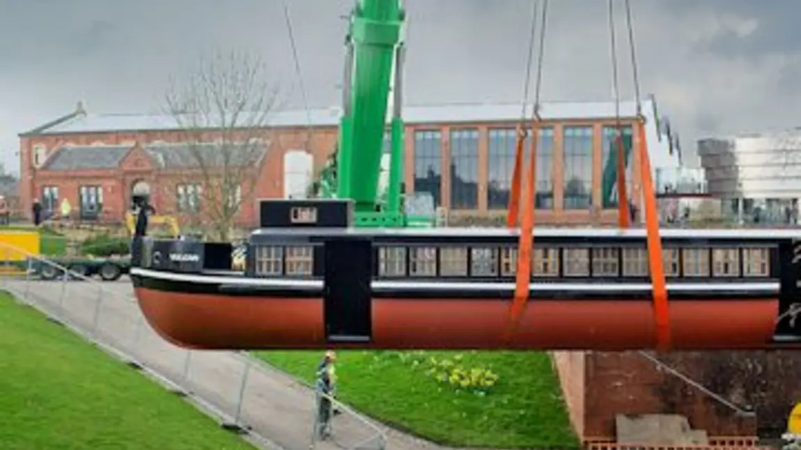 The Vulcan, the world’s first iron-hulled boat The Vulcan, the world’s first iron-hulled boat