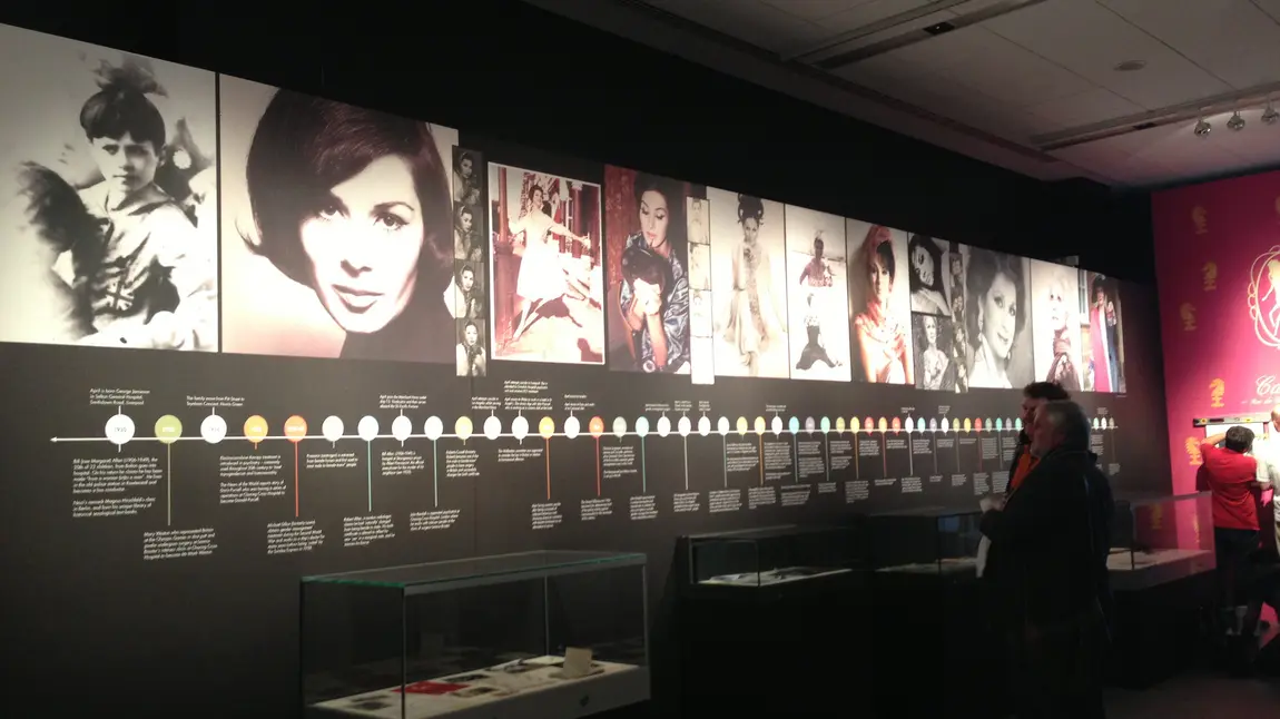 The April Ashley exhibition at The Museum of Liverpool The April Ashley exhibition at The Museum of Liverpool
